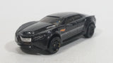 2014 Hot Wheels Ryura LX Metalflake Black Die Cast Toy Car Vehicle