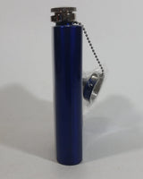 Spoontiques Beautiful 3 Wolves Howling at Full Moon Metallic Blue Stainless Steel Pocket Flask