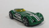 2009 Hot Wheels Track Stars Dodge XP-07 Metalflake Green Die Cast Toy Car Vehicle