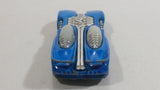 2000 Hot Wheels Super Launcher Splittin' Image II Neon Blue Die Cast Toy Car Vehicle