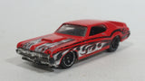 2014 Hot Wheels HW Workshop Heat Fleet '69 Mercury Cougar Eliminator Red Die Cast Toy Muscle Car Vehicle