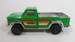 Vintage Tonka Pickup Truck Bright Green and Chrome Pressed Steel Toy Car Vehicle with Towing Hitch