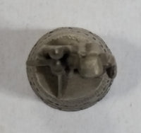 Kennedy Space Center Florida Pewter Metal Thimble With Astronaut and Shuttle