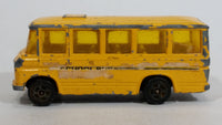 Vintage Corgi Juniors Mercedes-Benz School Bus Yellow Die Cast Toy Car Vehicle