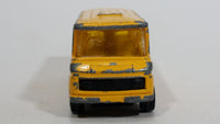 Vintage Corgi Juniors Mercedes-Benz School Bus Yellow Die Cast Toy Car Vehicle