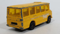 Vintage Corgi Juniors Mercedes-Benz School Bus Yellow Die Cast Toy Car Vehicle