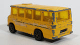 Vintage Corgi Juniors Mercedes-Benz School Bus Yellow Die Cast Toy Car Vehicle