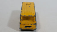 Vintage Corgi Juniors Mercedes-Benz School Bus Yellow Die Cast Toy Car Vehicle