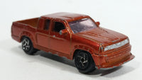 MotorMax Pickup Truck Burnt Orange No. 6110 Die Cast Toy Car Vehicle