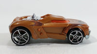 2012 Hot Wheels Growler Brown Die Cast Toy Car Vehicle