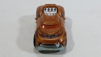 2012 Hot Wheels Growler Brown Die Cast Toy Car Vehicle