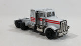 Summer Energy Semi Tractor Truck Rig White Red Die Cast Toy Car Vehicle - Hong Kong