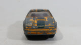 Rare Vintage Zee Toys Dyna Wheels Mazda Rx-7 Turbo #88 D90 Orange Mustard Yellow Die Cast Toy Race Car Vehicle