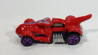 2012 Hot Wheels Thrill Racers Prehistoric T-Rextroyer Red Die Cast Toy Car Vehicle