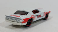 2012 Hot Wheels HW Main Street '70 Camaro RS White Kokomo Die Cast Toy Muscle Car Vehicle