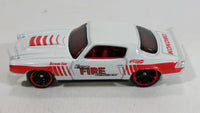 2012 Hot Wheels HW Main Street '70 Camaro RS White Kokomo Die Cast Toy Muscle Car Vehicle