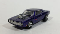 2011 Hot Wheels '70 Dodge Charger R/T Metallic Purple Die Cast Toy Muscle Car Vehicle