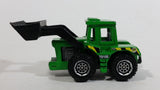 2013 Matchbox MBX Construction Tractor Shovel Green No. 29 Die Cast Toy Construction Building Equipment Vehicle