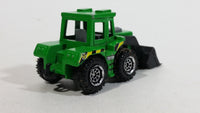 2013 Matchbox MBX Construction Tractor Shovel Green No. 29 Die Cast Toy Construction Building Equipment Vehicle