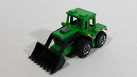 2013 Matchbox MBX Construction Tractor Shovel Green No. 29 Die Cast Toy Construction Building Equipment Vehicle