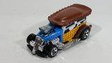 2010 Hot Wheels Disney Pixar Toy Story 3 Woody Wagon Blue Yellow White Die Cast Toy Character Car Vehicle