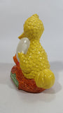 Vintage Gorham CTW Sesame Street Big Bird Character Holding Egg Hand Painted Ceramic Coin Bank Collectible
