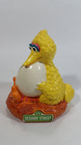 Vintage Gorham CTW Sesame Street Big Bird Character Holding Egg Hand Painted Ceramic Coin Bank Collectible