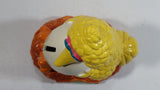 Vintage Gorham CTW Sesame Street Big Bird Character Holding Egg Hand Painted Ceramic Coin Bank Collectible