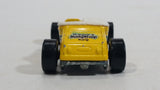 2000 Hot Wheels Hot Rod Magazine Track T "Wayne's Body Shop" Yellow Die Cast Toy Car Vehicle