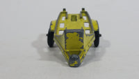 Vintage TootsieToys Yellow Boat Trailer Die Cast Toy Car Vehicle