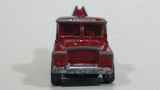 Vintage Corgi Juniors WhizzWheels Land Rover Wrecker Salvage Tow Truck Red Die Cast Toy Car Vehicle - Gt. Britain