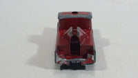 Vintage Corgi Juniors WhizzWheels Land Rover Wrecker Salvage Tow Truck Red Die Cast Toy Car Vehicle - Gt. Britain