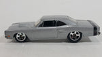 2008 Hot Wheels '69 Dodge Coronet Super Bee Metalflake Silver Die Cast Toy Muscle Car Vehicle