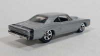 2008 Hot Wheels '69 Dodge Coronet Super Bee Metalflake Silver Die Cast Toy Muscle Car Vehicle