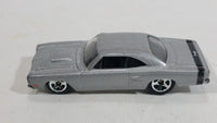 2008 Hot Wheels '69 Dodge Coronet Super Bee Metalflake Silver Die Cast Toy Muscle Car Vehicle