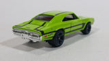 2016 Hot Wheels Night Burnerz '69 Dodge Charger 500 Lime Green Die Cast Toy Muscle Car Vehicle