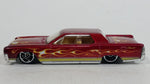 2010 Hot Wheels Race World Volcano '64 Continental Metalflake Candy Apple Red Die Cast Toy Muscle Car Vehicle