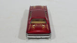 2010 Hot Wheels Race World Volcano '64 Continental Metalflake Candy Apple Red Die Cast Toy Muscle Car Vehicle