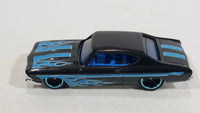 2013 Hot Wheels HW Showroom Heat Fleet '69 Chevelle SS 396 Metallic Black Die Cast Toy Muscle Car Vehicle