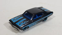 2013 Hot Wheels HW Showroom Heat Fleet '69 Chevelle SS 396 Metallic Black Die Cast Toy Muscle Car Vehicle