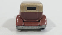 2008 Hot Wheels All Stars '32 Ford Delivery Truck Metalflake Pale Gold & Brown Red Line Die Cast Toy Car Vehicle