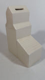 Vintage 1980 75th Anniversary Celebrate Saskatchewan 1905-1980 Ceramic Grain Elevator Coin Bank Prairie Western Collectible