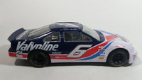 1995 Racing Champions Ford Thunderbird Cummins Nascar #6 Valvoline Mark Martin White Blue Toy Race Car Vehicle 1:24 Scale