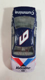 1995 Racing Champions Ford Thunderbird Cummins Nascar #6 Valvoline Mark Martin White Blue Toy Race Car Vehicle 1:24 Scale