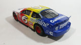 1999 Racing Champions Ford Taurus Cummins Nascar #6 Zerex Valvoline Mark Martin White Blue Red Yellow Die Cast Toy Race Car Vehicle 1:24 Scale