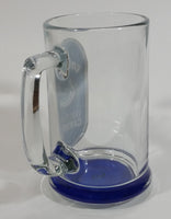 NHL Ice Hockey Vancouver Canucks Glass Beer Mug with Blue Bottom