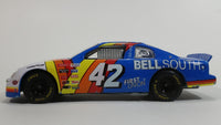 1995 Racing Champions Chevrolet Monte Carlo Nascar #42 Bell South Joe Nemechek White Blue Red Yellow Die Cast Toy Race Car Vehicle 1:24 Scale