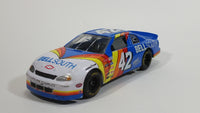 1995 Racing Champions Chevrolet Monte Carlo Nascar #42 Bell South Joe Nemechek White Blue Red Yellow Die Cast Toy Race Car Vehicle 1:24 Scale