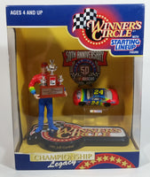 1998 NASCAR 50th Anniversary Winner's Circle 1995 Champion Jeff Gordon 5 1/2" Figure with 1/64 Scale Chevrolet Monte Carlo #24 Dupont Die Cast Toy Car Vehicle In Original Packaging