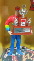 1998 NASCAR 50th Anniversary Winner's Circle 1995 Champion Jeff Gordon 5 1/2" Figure with 1/64 Scale Chevrolet Monte Carlo #24 Dupont Die Cast Toy Car Vehicle In Original Packaging